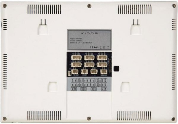 WIDEODOMOFON VIDOS X 2xM11W-X/S11-2