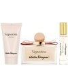 Salvatore Ferragamo Signorina Set - Eau de Parfum 100 ml + Eau de Parfum 10 ml + Body Lotion 50 ml