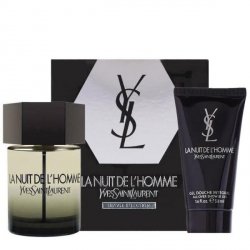 Yves Saint Laurent La Nuit de L'Homme Set - EDT 100 ml + SG 50 ml