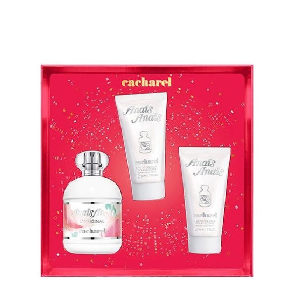 Cacharel Anais Anais L'Original Set - Eau de Toilette 100 ml + 2 x Body Lotion 50 ml