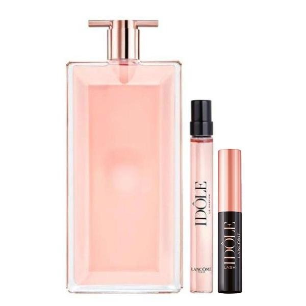 Lancome Idole Set - Eau de Parfum 50 ml + Eau de Parfum 10 ml + Lash Lifting Mascara Idole 01 Glossy Black 2.5 ml