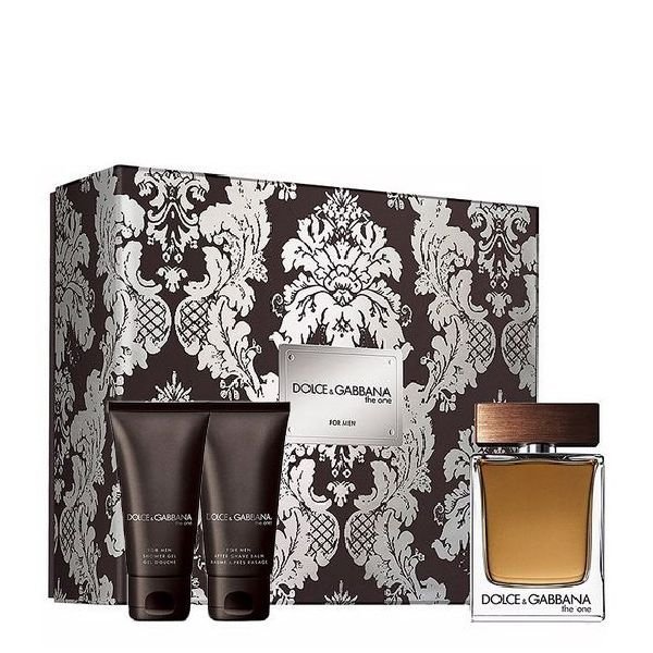 Dolce &amp; Gabbana The One For Men Set - Eau de Toilette 100 ml + After Shave Balm 50 ml + Shower Gel 50 ml