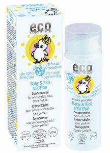 Eco Cosmetics Krem na słońce faktor SPF 50+ dla dzieci i niemowląt NEUTRAL 50 ml