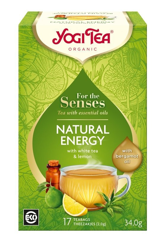 Yogi Tea NATURAL ENERGY Naturalna energia (17x2,0g)