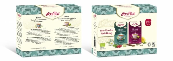 Yogi Tea DuoPack: Detox + Relax