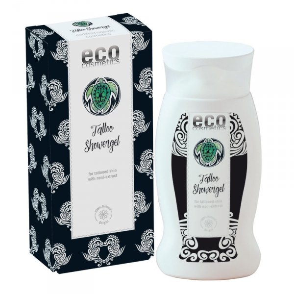 Eco Cosmetics Żel pod prysznic dla skóry z tatuażami z ekstraktem z noni Tattoo Care 200 ml Przecena (termin: 04.2023)