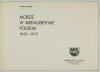MILEWSKI Edgar - Morze w medalierstwie polskim 1945-1975.