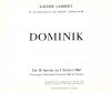 Lambert, Galerie. Dominik.