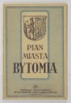 [BYTOM] Plan miasta Bytomia. Plan barwny form. 52x80 cm.