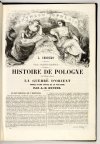 CHODŹKO Leonard - Histoire de Pologne. Septiéme serie de la Guerre d'Orient. Illustrée par Janet-Lange et Gustave Janet. Ornée d'une carte de la Pologne par A.-H. Dufour.