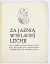 KRAJEWSKI Radosław - Za jaźnią wielkiej Lechji. Myt dramatyczny budowy greckiej.