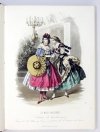 Les MODES Parisiennes. R. 1854. Rocznik paryskiego tygodnika poświęconego modzie