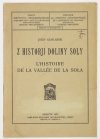 SZAFLARSKI Józef - Z historji doliny Soły.
