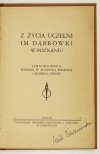 Z ŻYCIA uczelni im. Dąbrówki w Poznaniu. Jednodniówka wydana w stuletnią rocznicę założenia szkoły.