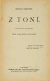 GĘBARSKI Stefan - Z toni. Opowiadanie historyczne. (Życie i czyny Stefana Czarnieckiego).