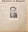 [Bruno Schulz] Wiadomości Literackie. R. 13, nr 15 (647): 5 IV 1936. s. 8.