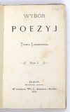 Lenartowicz Teofil - Wybór Poezyj. T. 1-4