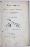SCHEERER Th[eodor] - Dmuchawka i jej użycie do rozbiorów chemicznych, z niemieckiego [...] przełożył J. P[aweł] M. Duniecki.