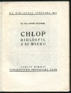 Zalewski Ludwik - Chłop bibliofil z XV wieku