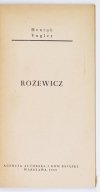 VOGLER Henryk - Różewicz.