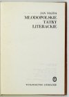 Majda Jan - Młodopolskie Tatry literackie
