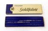 [OŁÓWKI, Johann Faber]. Pudełko kartonowe zbiorcze z kompletem 6 pudełek, w każdym 12 ołówków kopiowych marki Goldfaber.