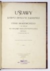USTAWY Komisyi Edukacyi Narodowej dla stanu akademickiego i na szkoły w krajach Rzeczypospolitej przepisane w Warszawie roku 1783. (Wydanie nowe staraniem Dyonizego Fr. Bujalskiego)