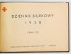 [KALENDARZ]. Dziennik biurkowy 1938.