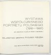 [KATALOG]. Dział Sztuki Współczesnej Muzeum Ziemi Lubuskiej w Zielonej Górze. Wystawa współczesnego portretu polskiego (1918-1981) ze zbiorów Muzeum Ziemi Lubuskiej. Malarstwo, grafika, rysunek, rzeźba.