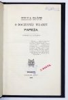 [LESZCZYŃSKI Jan Tomasz] - Kilka słów o doczesnéj władzy papieża. Upominek dla katolików.