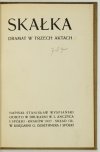 WYSPIAŃSKI Stanisław - Skałka. Dramat w trzech aktach. I wydanie!