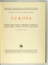 LOTH Jerzy, GORZUCHOWSKI Stanisław - Europa I: Wielka Brytania, Norwegia, Szwecja, Finlandia, Litwa, Łotwa, Estonia [Wielka Geografja Powszechna]