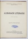 JANKOWSKI Czesław - Almanach literacki Wileńskiego Oddziału Polskiego Białego Krzyża. Pod red. ...