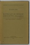 Lipski Jacek — Materjały do dziejów szkolnictwa polskiego. Z rękopisów Muzeum XX. Czartoryskich i Bibljoteki Popielów w Krakowie.