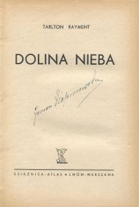Rayment Tarlton - Dolina nieba.