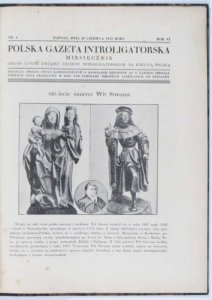 Polska Gazeta Introligatorska. Organ Centr. Związku Cechów Introligatorskich na Rzplitą Polską. R.6, nr 6-9: 20 VI-20 IX 1933.