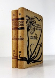 DRECHSLER Paul - Sitte, Brauch und Volksglaube in Schlesien. Mit Buchschmuck von M. Wislicenus [und] Ellen Siebs. [Theil] 1-2.
