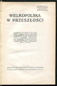 Wielkopolska w przeszłości