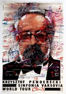 ŚWIERZY Waldemar - Krzysztof Penderecki. Sinfonia Varsovia. World Tour. 1990.