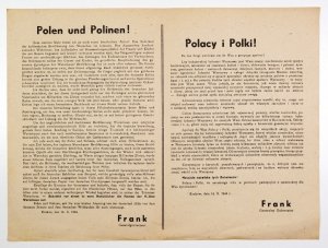 POLACY i Polki! Po raz drugi zwracam się do Was z gorącym apelem! Los bohaterskiej ludności Warszawy jest Wam znany; mordowanie setek tysięcy bezbronnych, wieszanie na latarniach kobiet i dzieci, oblewanie benzyną i palenie żywcem, [...] dla zatarcia ślad