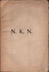 Srokowski Konstanty - N.K.N. Zarys historji Naczelnego Komitetu Narodowego.