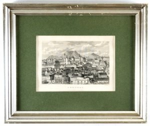 [LWÓW]. Lemberg. Staloryt form. 10x15,5 cm