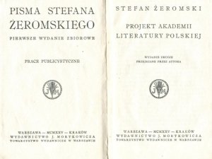 Żeromski Stefan - Projekt Akademii Literatury Polskiej.