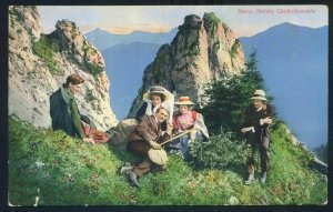 [Pocztówka] TATRY. Mnichy Chochołowskie.