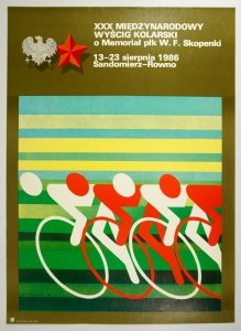 Mysyrowicz Witold - XXX Międzynarodowy Wyścig Kolarski o memoriał płk W. F. Skopenki. 12-13 sierpnia 1986. Sandomierz - Rowno