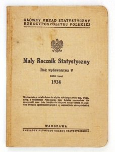 MAŁY Rocznik Statystyczny. Rok 5: 1934.