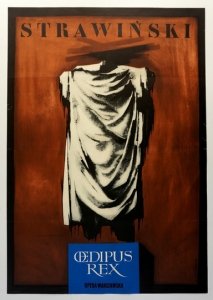CIEŚLEWICZ Roman - Oedipus Rex. 1961.
