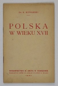 Konarski Kazimierz - Polska w wieku XVII