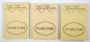 Koźmian Kajetan - Pamiętniki. T. 1-3