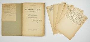 TOMASZEWSKI B[oris] - Teorja literatury. Poetyka. Przekład z rosyjskiego pod red. Tadeusza Grabowskiego. Przekładu dokonali Cezary Gołkowski, Tamara Kowalska, Irena Szczygielska.